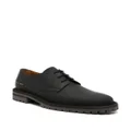 Common Projects serial number-print leather Derby shoes - Black