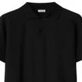Burberry piqué-weave cotton polo shirt - Black