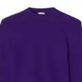 Burberry EKD ribbed-knit jumper - Purple