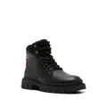 Diesel D-Troit leather boots - Black