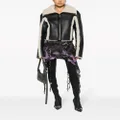 Diesel L-Kriti faux-fur leather jacket - Black