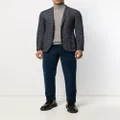 Canali turtle-neck fitted top - Grey