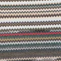 Missoni glitter zigzag-knit scarf - White