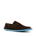 Camper Wagon suede slip-on loafers - Brown