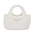 Prada Small Padded leather tote bag - White