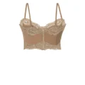 Dolce & Gabbana lace-detailing knitted corset - Neutrals