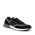 Just Cavalli logo-patch panelled sneakers - Black