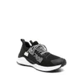 Just Cavalli logo-print lace-up sneakers - Black