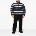 Moncler Sil striped puffer jacket - Black