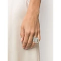 Swarovski Lucent crystal-embellished ring - Silver