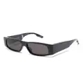 Balenciaga Eyewear Led Frame logo-print sunglasses - Black