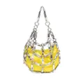 Dsquared2 Cage crystal-embellished bag - Yellow