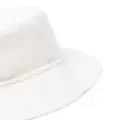 P.A.R.O.S.H. wide-brim wool bucket hat - White