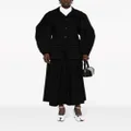 Yohji Yamamoto wide-sleeve cotton jacket - Black