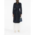 ASPESI double-breasted belted trench coat - Blue