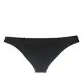 Moschino belted bikini bottoms - Black