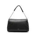 Calvin Klein chain-link puffer shoulder bag - Black