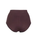 Rick Owens high-waisted compression shorts - Purple