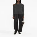 ISABEL MARANT Malo convertible knitted jumper - Grey