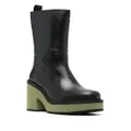 Paloma Barceló Brook 100mm leather boots - Black