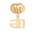 Dolce & Gabbana logo-pendant clip-on earring - Gold