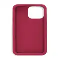 Dolce & Gabbana logo-embossed iPhone 14 Pro Max case - Pink