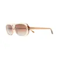 TOM FORD Eyewear Billie square-frame sunglasses - Brown