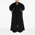 Adam Lippes Regency notched-lapels coat - Black