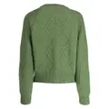 Pringle of Scotland chunky-knit wool-cashmere blend cardigan - Green