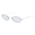 Giorgio Armani round-frame tinted sunglasses - Silver
