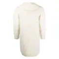 ZIMMERMANN Wilk hooded wool cardi-coat - White