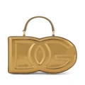 Dolce & Gabbana DG embossed metallic-effect bag - Gold
