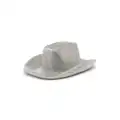 Philipp Plein Texas crystal-embellished hat - Silver