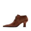 Burberry Storm suede ankle boots - Brown