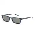 Tommy Hilfiger square-frame tinted sunglasses - Blue