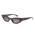 Dsquared2 Eyewear Hype tortoiseshell cat-eye frame sunglasses - Brown