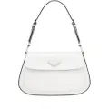Prada Cleo leather shoulder bag - White