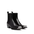 Diesel D-Calamity AB leather boots - Black