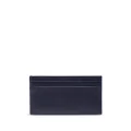 Bally logo-stamp leather cardholder - Blue