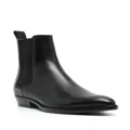 Buttero 30mm leather ankle boots - Black