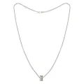 Christofle Graphik sterling silver pendant necklace