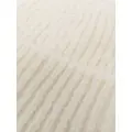 MSGM chunky ribbed-knit beanie - White
