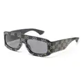 Gucci Eyewear GG Street pilot-frame sunglasses - Black