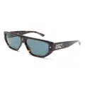 Dsquared2 Eyewear Hype tortoiseshell pilot-frame sunglasses - Brown
