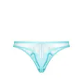 Agent Provocateur Rozlyn lace thong - Blue