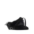 Burberry medium Knight leather bag - Black