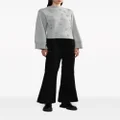 3.1 Phillip Lim wide-leg cotton trousers - Black