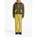 Marni checked mohair-blend cardigan - Yellow