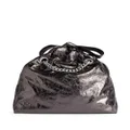 Balenciaga small Crush leather tote bag - Grey