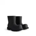 Balenciaga Steroid logo-embossed ankle boots - Black
